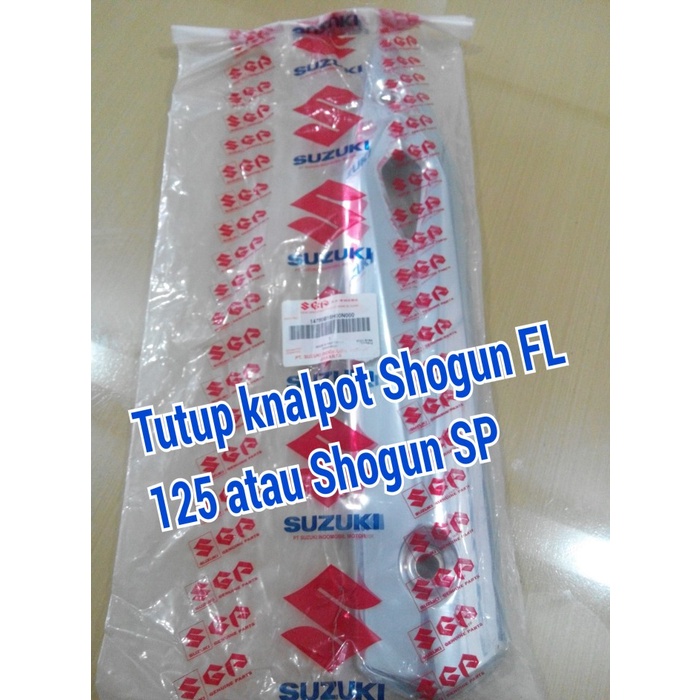 TUTUP KNALPOT SHOGUN SP/SHOGUN FL 125