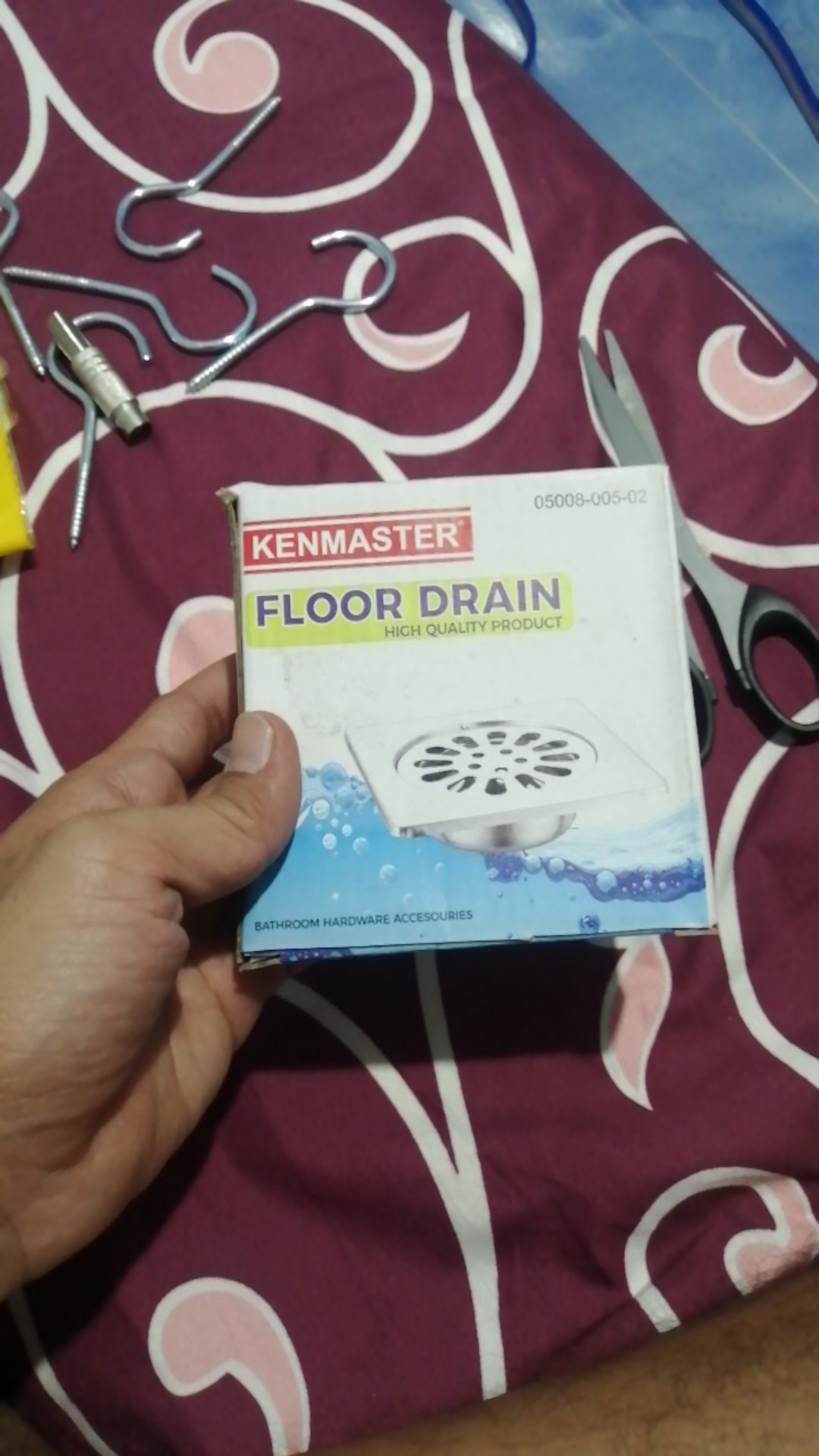 Floor Drain Stainless Kenmaster / Saringan Air Got Kenmaster