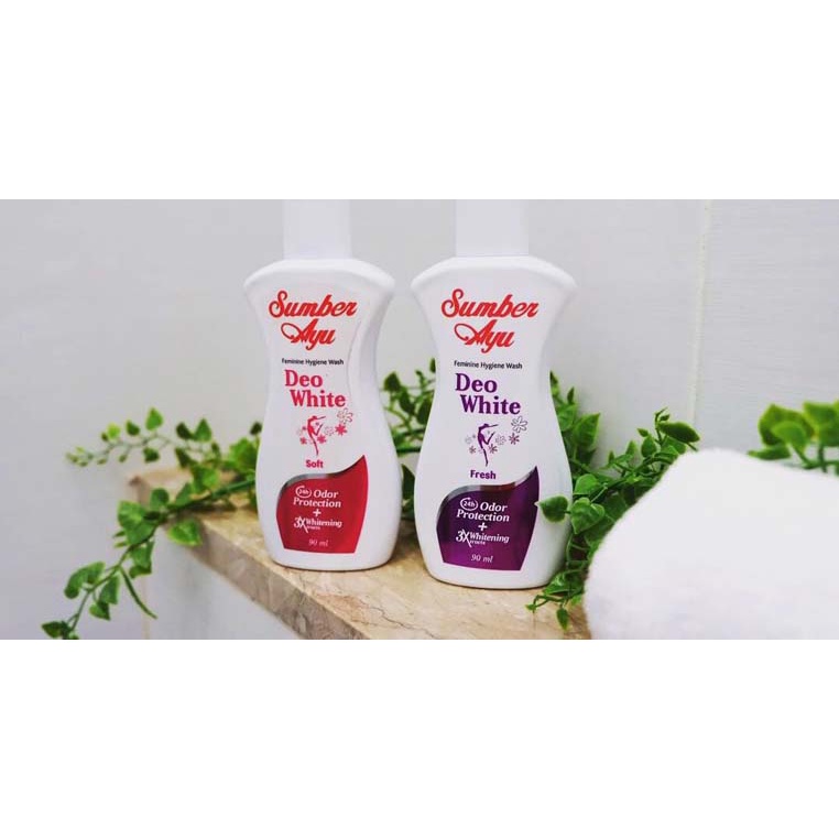 Sumber Ayu Pembersih Kewanitaan Feminine Hygiene Wash Deo White Soft | Fresh 50 ml 90ml_Cerianti