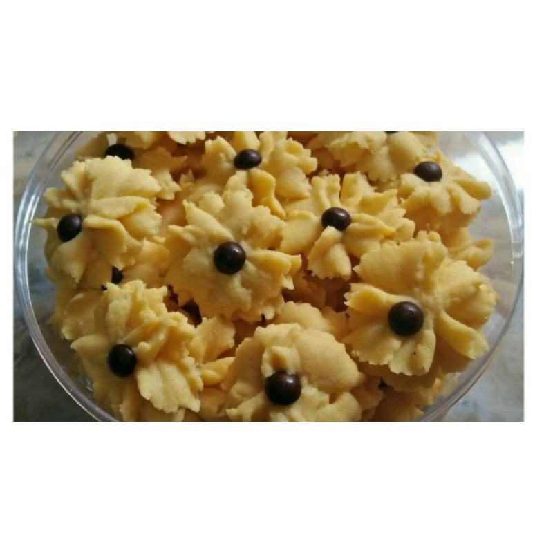 

kue semprit bunga kemasan 500gram