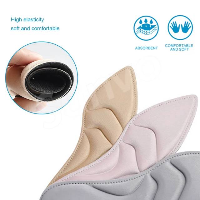 Insoles Busa 4D Insole Alas Sepatu Flat Shoe Pad High Heels Shoes Arch Tumit