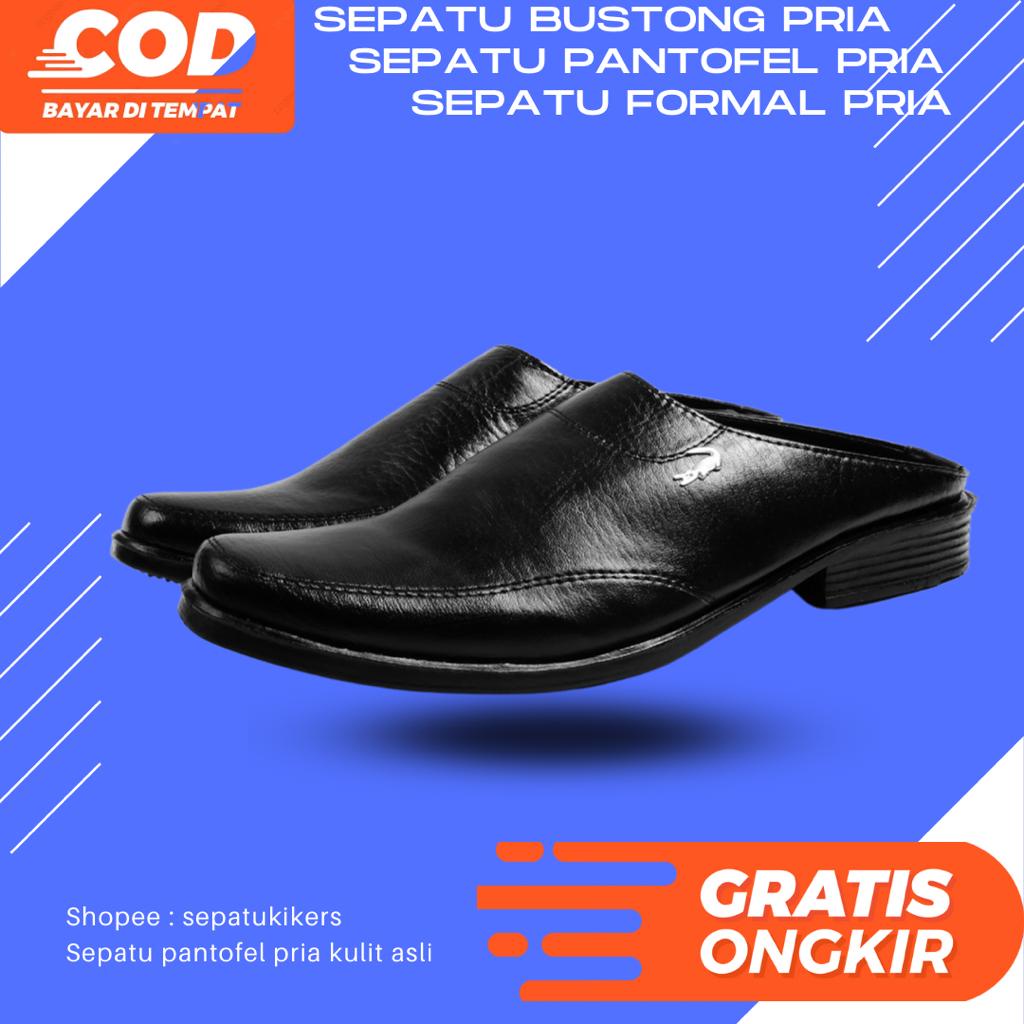 Sepatu Sandal Pria Bustong - sendal sepatu bustong pria formal kerja