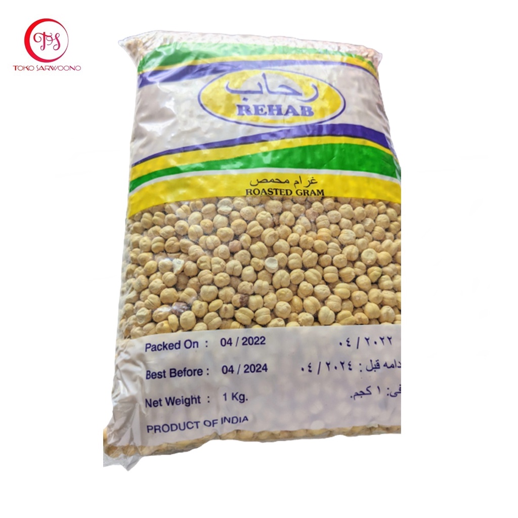 Grosir Kacang Arab Al Madina Original 1 kg - Roasted Whole Gram Chickpea