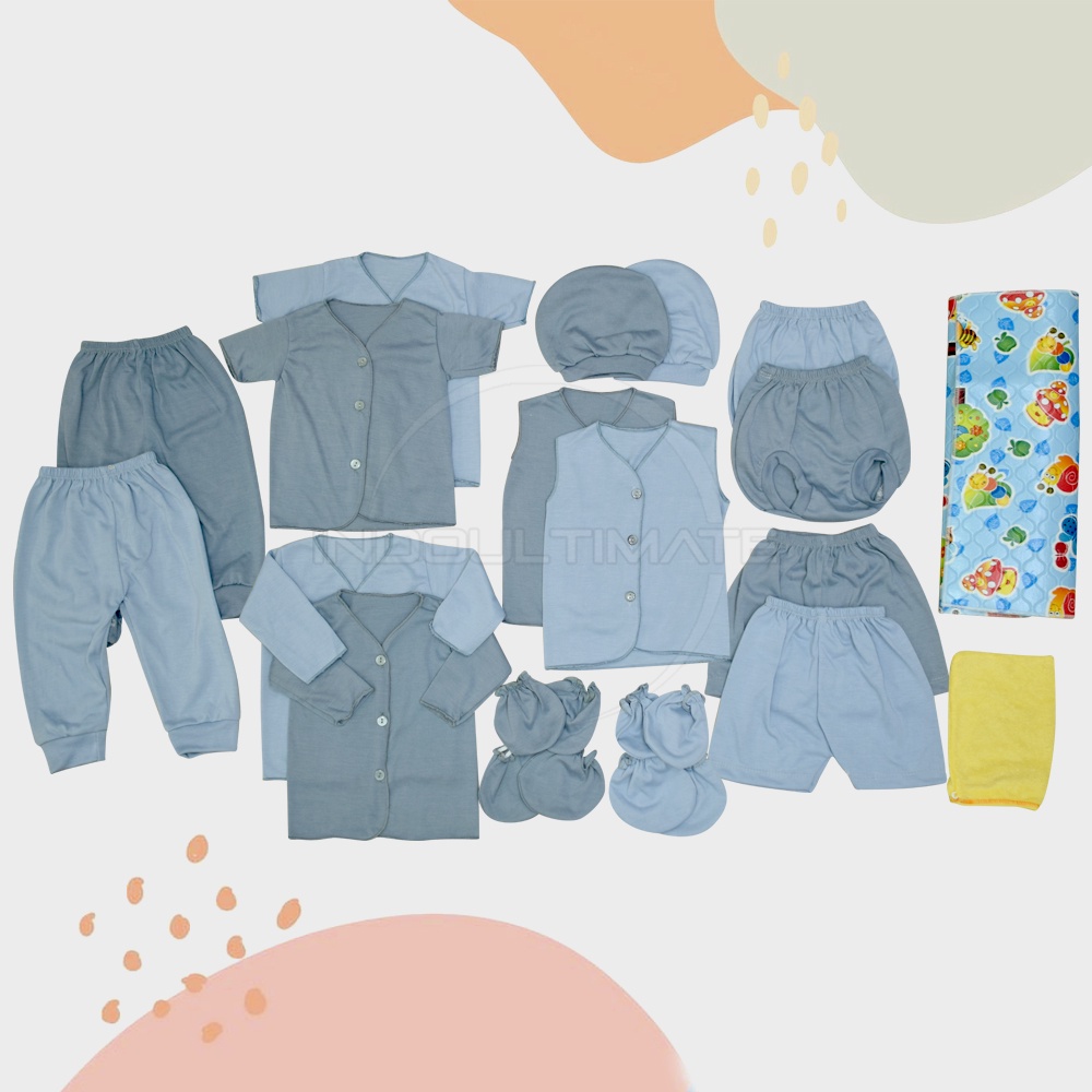 Paket Perlengkapan Bayi SNI Paket T1 T2 T3 Baju Bayi Lengan Kutung Baju Bayi Lengan Panjang Baju Bayi Lengan Pendek Celana Panjang Bayi Celana Pendek Bayi Setelan Pakaian Bayi Hampers