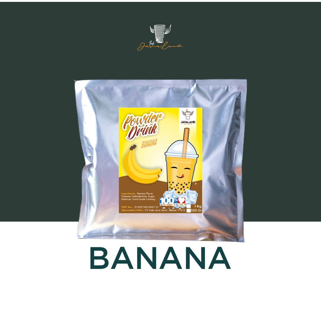 

Bubuk Regular Banana 500gr