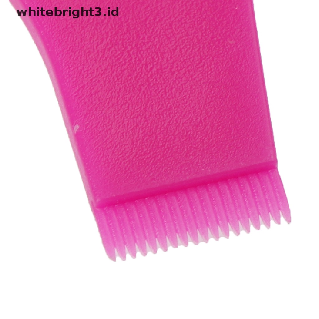 (whitebright3.id) 10pcs / Pak Brush Pembersih Bulu Mata Bentuk Y Bahan Plastik Reusable