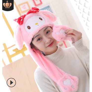 Topi Stitch tik tok korea Light LED import Quality Premium