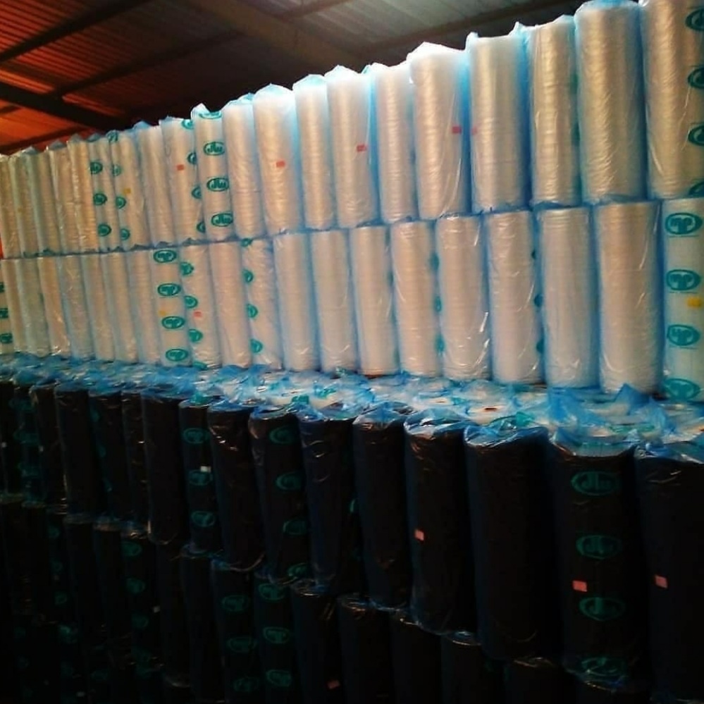 BUBBLE WRAP Roll ukuran SEDANG (0.6 m x 50 m)  warna Putih Transparant