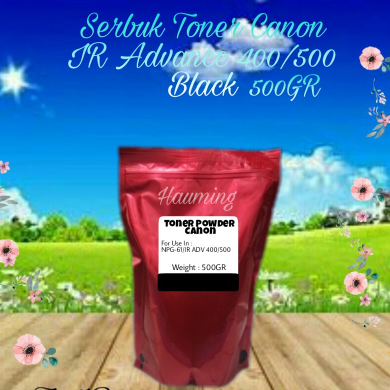 Serbuk Toner Canon NPG61 IR Advance ADV 400 500 IR400 IR500 NPG-61 GPR48 CEXV43 Black 500gr