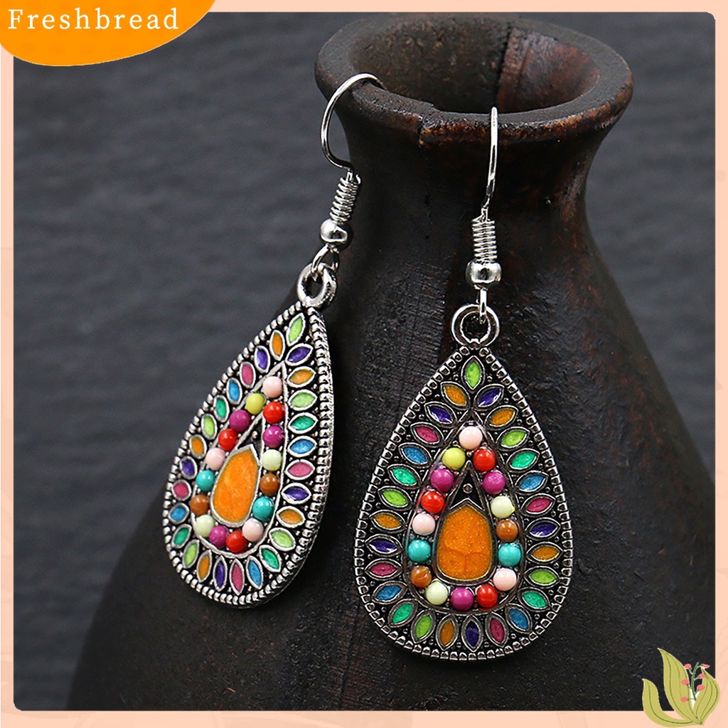 Terlaris Earring Retro Bohemian Vintage Ear Ring Dangle Eardrop for Dressing Room