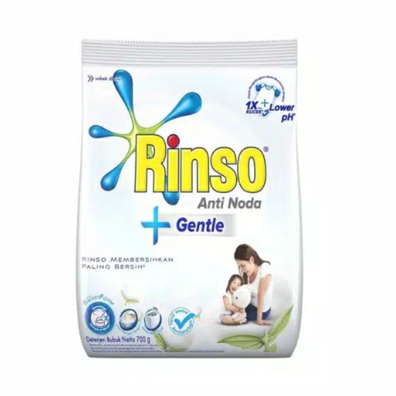 Rinso Gentle Deterjen Bubuk 700 gr