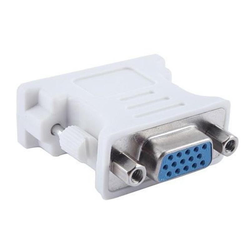 DVI D Male To VGA Female Socket Adapter Converter VGA to DVI/24+5 Pin Male to VGA Female Adapter