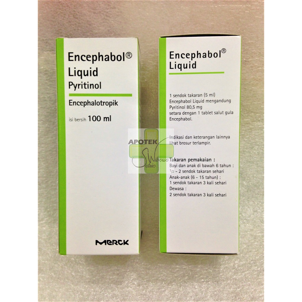 Multivitamin Otak Encephabol Syrup 100 ml