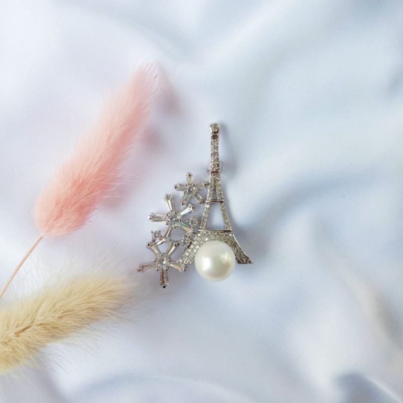 BROS WANITA LAPIS EMAS PUTIH MUTIARA ASLI|MUTIARA TAWAR|MUTIARA LOMBOK TERBARU BY MIKAYLA