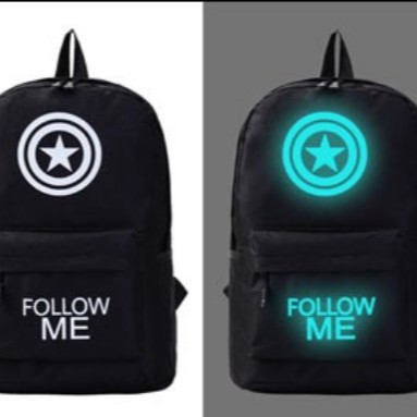 SEPADOO Tas Ransel Backpack Glow in the Dark Berkualitas Impor