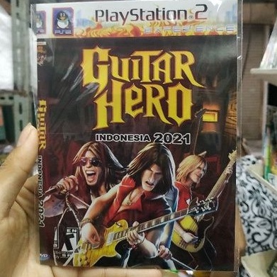 kaset PS2 Guitar Hero indonesia 2021