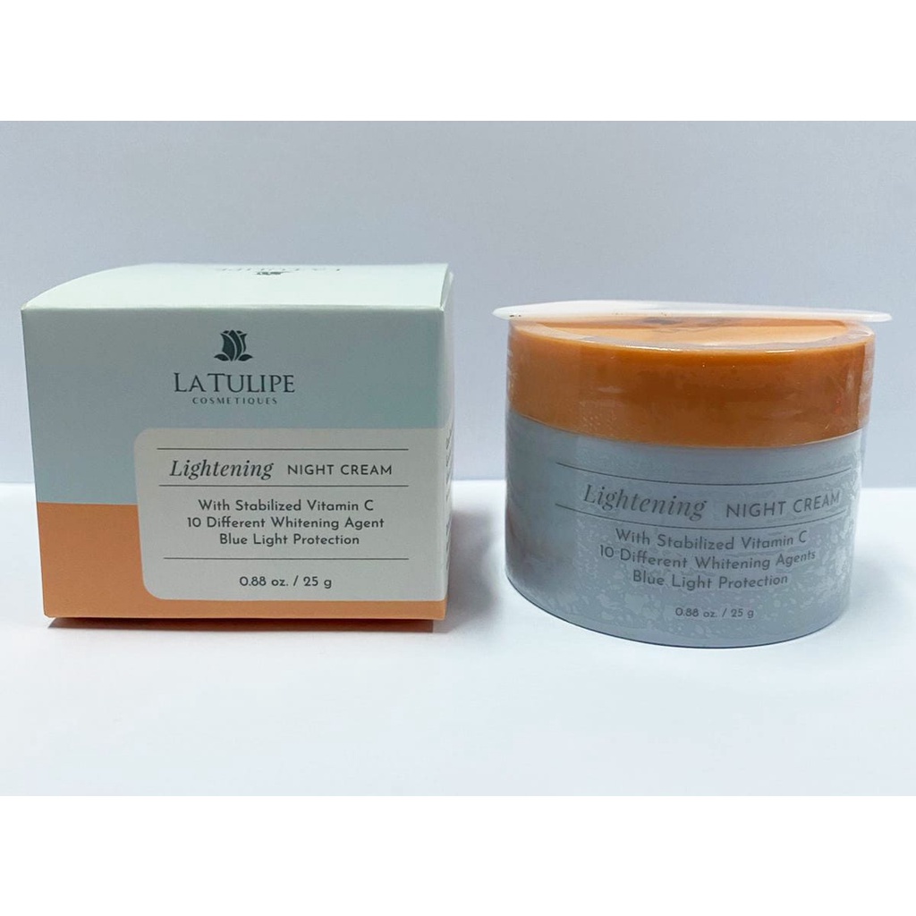 La Tulipe Lightening NIGHT CREAM 25 gr