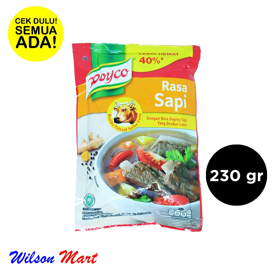 

ROYCO RASA SAPI 230 GRAM