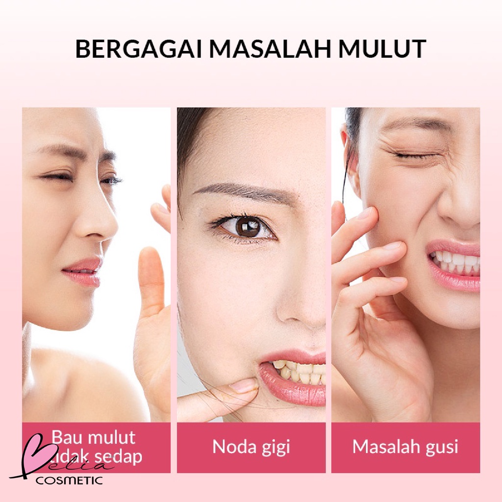 ❤ BELIA ❤ BIOAQUA Obat Kumur Probiotic Fragrant Refreshing Mouthwash 13ml [ECER] Nafas Segar Pemutih Gigi Obat Kumur Karang Gigi | BPOM