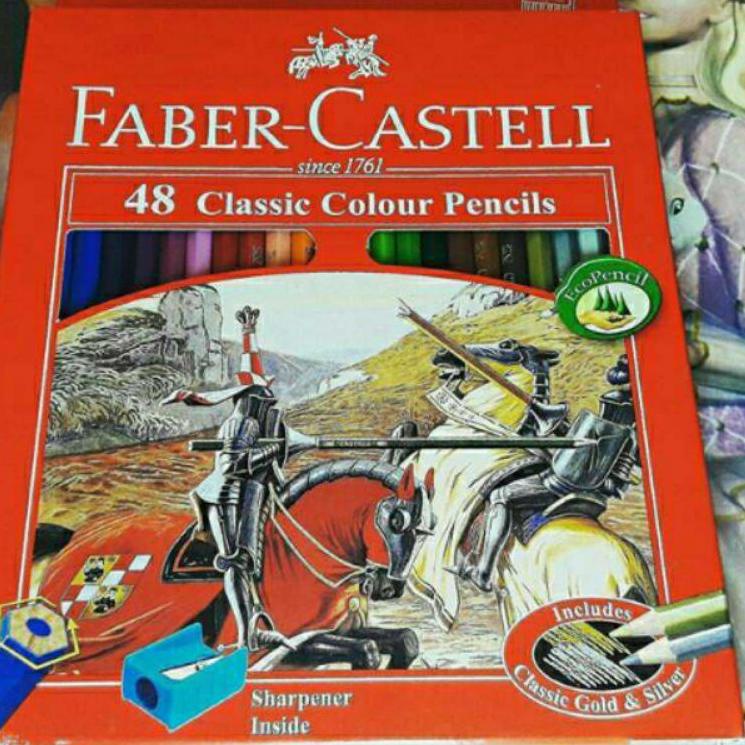 

Tidak Diragukan.. Faber Castell Classic Colour Pencils 48 L