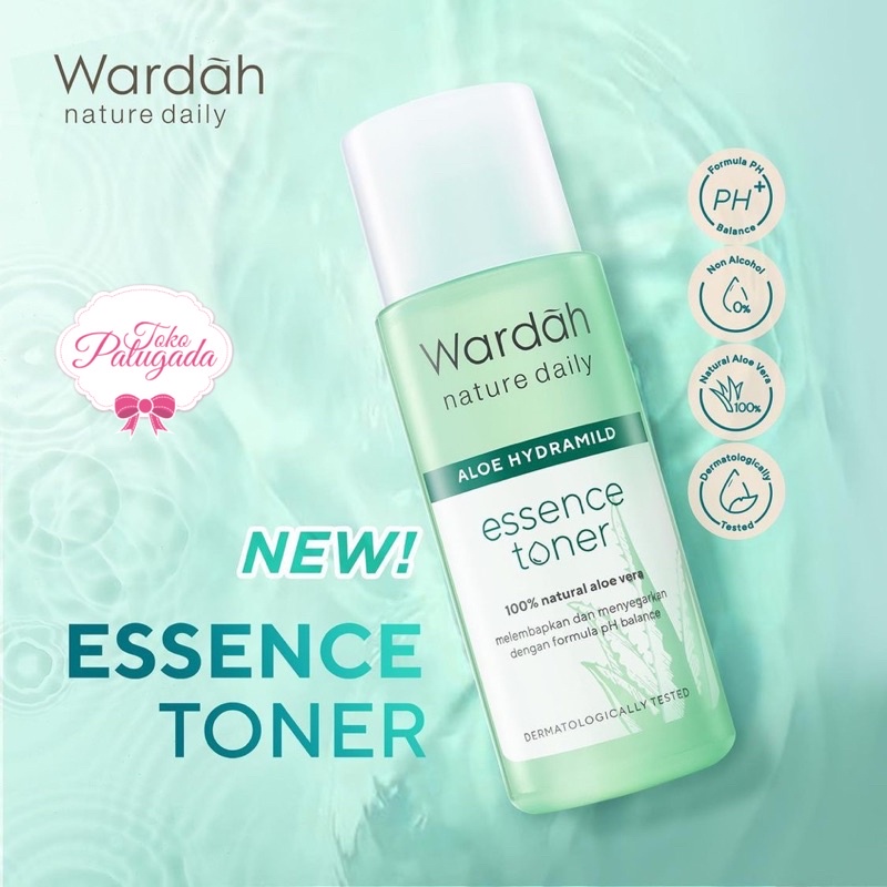 [BISA COD] Wardah Aloe Hydramild Essence Toner