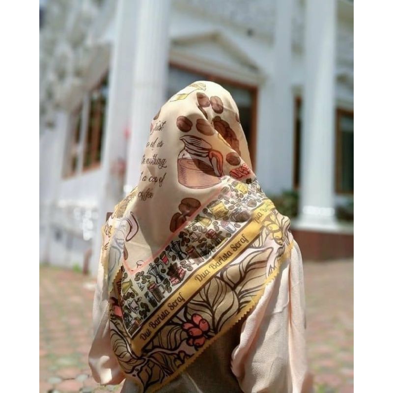 jilbab printing dua barista