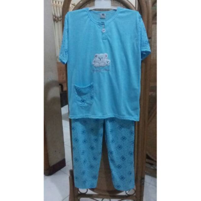 Baju Tidur Jumbo Panjang Wanita Dewasa Babydoll Piyama Baju Tidur Jumbo Panjang Wanita Dewasa Babydoll Piyama