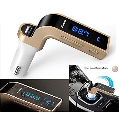 CAR G7 MODULATOR FM Transmitter Bluetooth Charger Mobil AUX