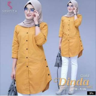 Dinda Tunik | Atasan Wanita Muslim Termurah/one size/pakaian muslim perempuan