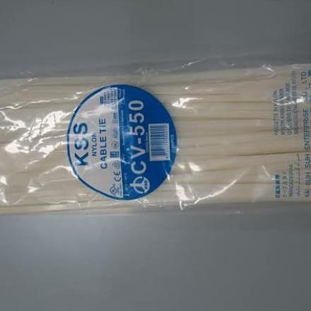 

[[COD]] Kabel Ties KSS CV-550 (Putih/Hitam) HEMAT Kode 585