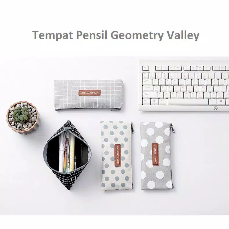 TEMPAT PENSIL MOTIF GEOMETRIC VALLEY-3