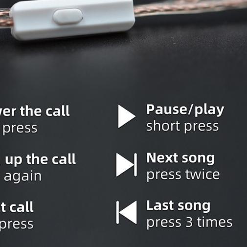 KZ ZSN / PRO Cable Replacement Original Type C With Mic