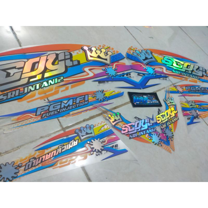 STRIPING SCOOPY NEW 2021 TRANSFARAN HOLOGRAM