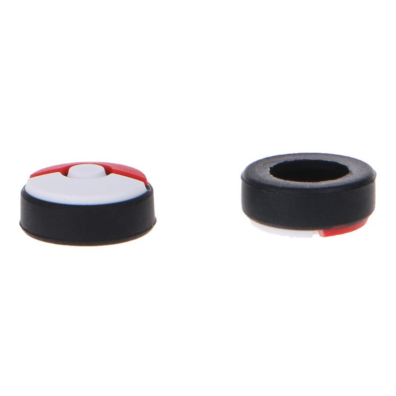 Btsg 2Pack Topi Grip Jempol Analog Cover Pelindung Joystick Kartun Untuk Case for Switch NS Controller Thumbstick for Pok