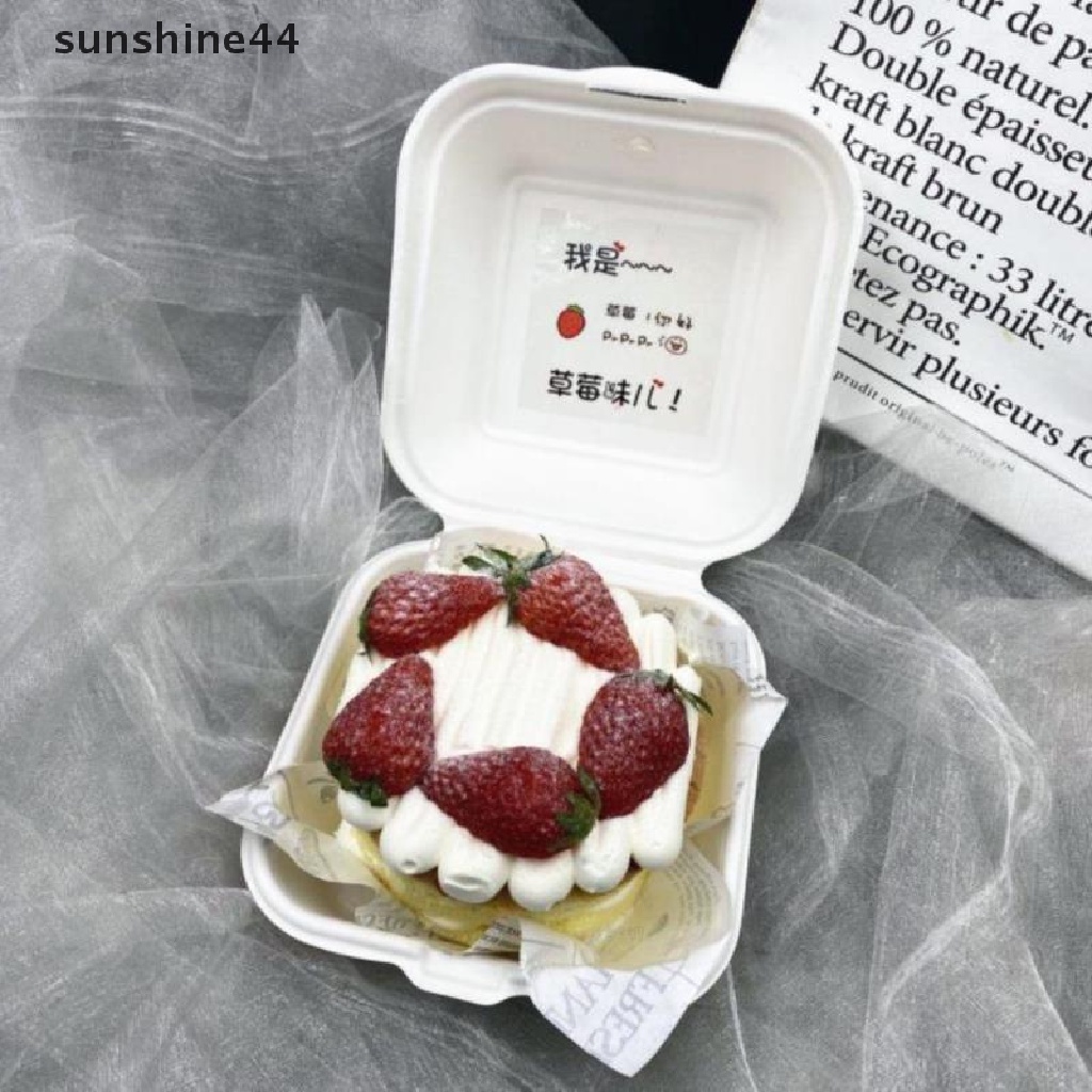 Sunshine 10PCS Kotak Makan Bento Sekali Pakai