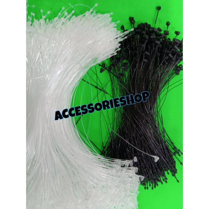 

HJK Loop Pin Hitam Putih/Loog Pins - 1 Pak 5000Pcs