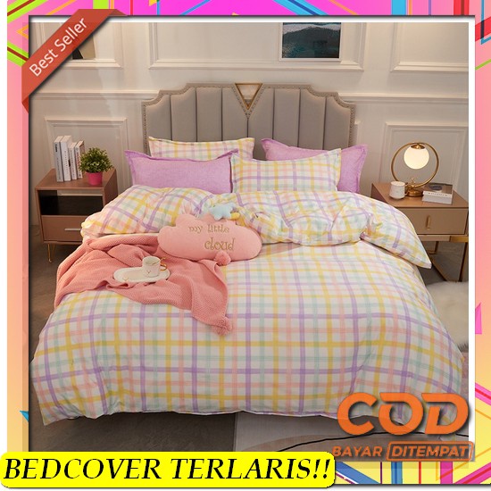 Bedcover Set Motif Karakter Planet Galaxy Termurah & Terlaris Ukuran 1 Wemarry Sprei Katun Set - Sar