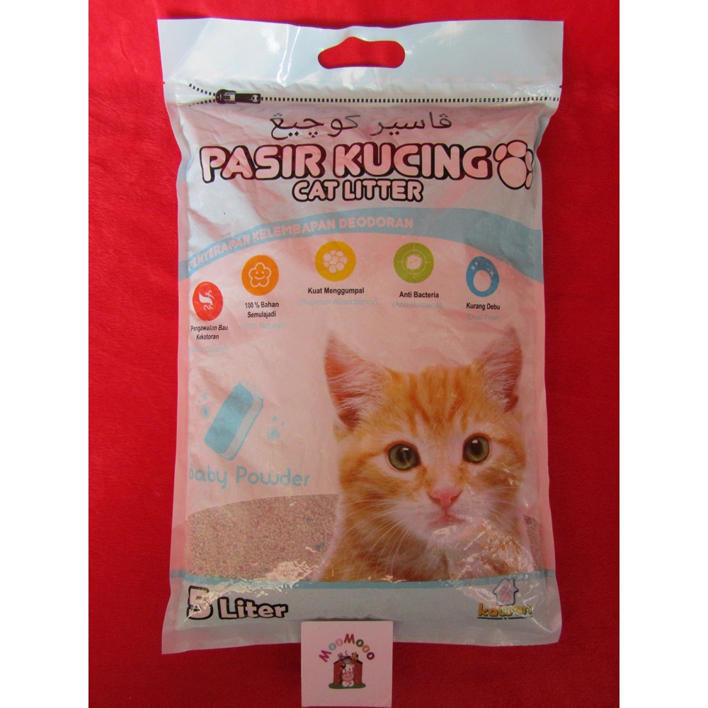 Kawan Cat Litter 5l Pasir Kucing Gumpal Wangi Shopee Indonesia