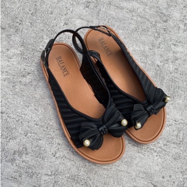 Sandal Rajut Jelly Bow 1972