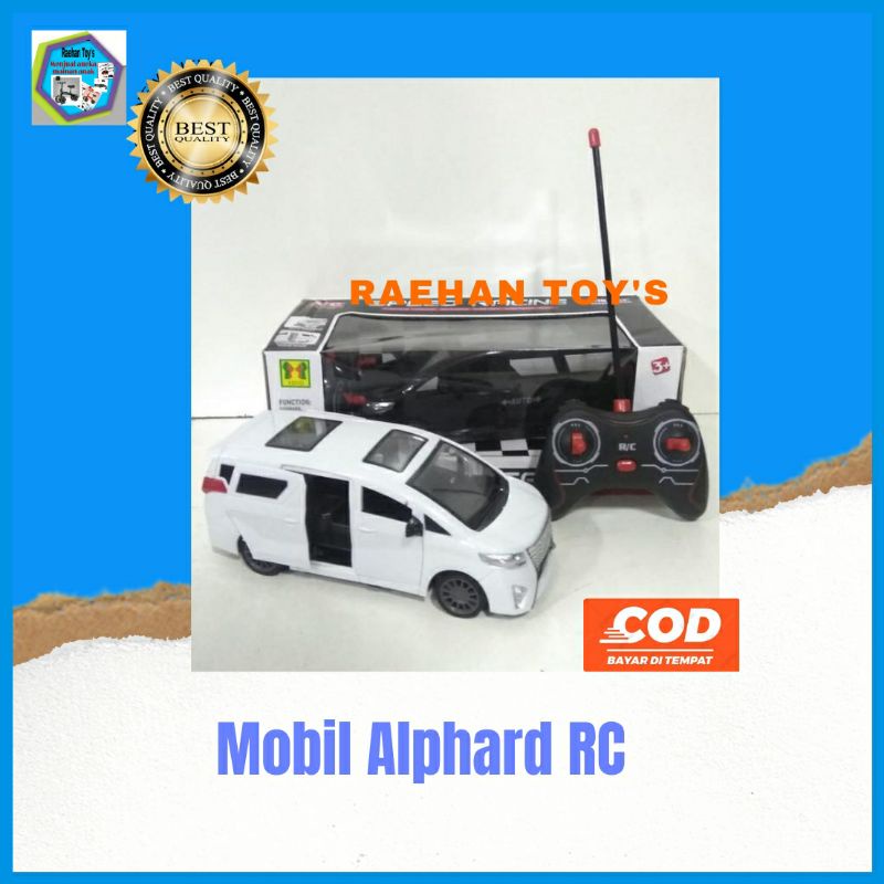 mainan mobil remot alphard/mobil rc alphard/mobil remote control