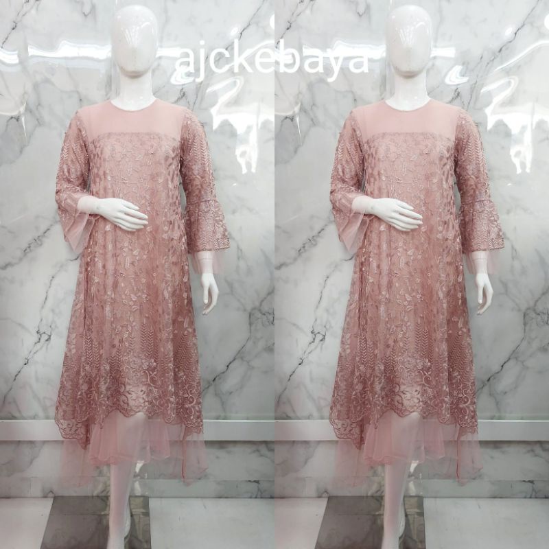 dress / midi dress / dress kondangan / kebaya dress tunangan / dress modren