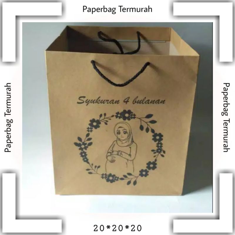 

PAPERBAG JUMBO 20*20*20