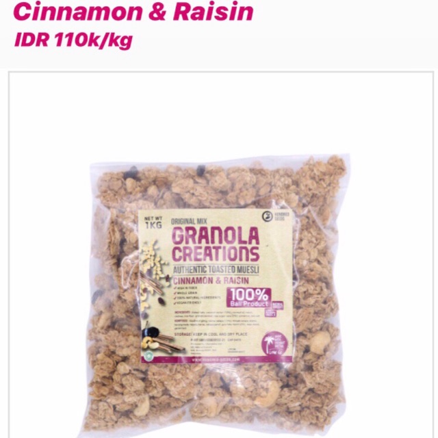 

Supplier Granola Creations Hundred Seeds 1Kg