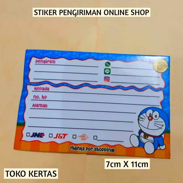 

Stiker PENGIRIMAN OLshop Murah MERIAH