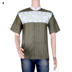 Baju Koko Bordir | Busana Muslim Pria Kafa - Katun Minyak - Motif 4