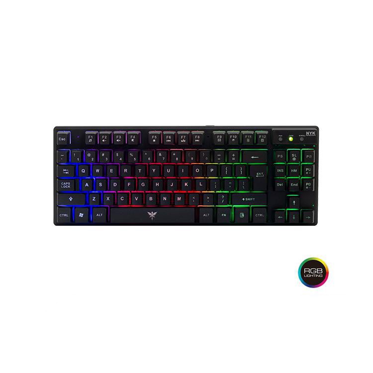 Keyboard NYK Nemesis K-01 K01 Legion TKL - Gaming - Rainbow Light Ori