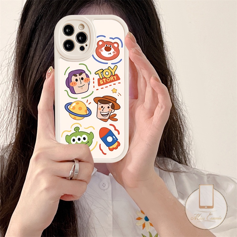 Redmi 10C A1 12C 10 9 10A 9A 9T 9C NFC Redmi Note10 10s Note 11 Note11Pro Note8 9 Note 9s Note 11s 9Pro 10Pro POCO F4 K40s Kartun Lucu Toy Story Manyo Soft TPU Case