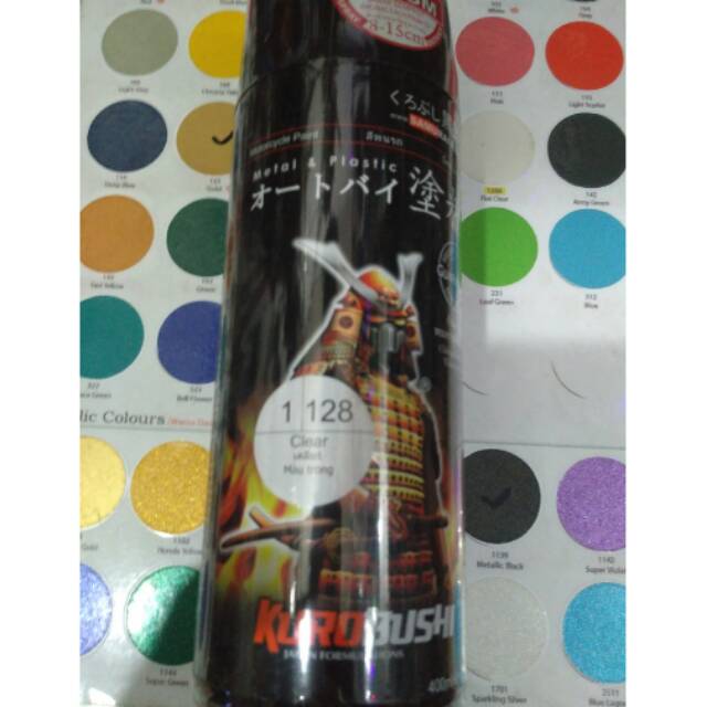 cat semprot samurai clear