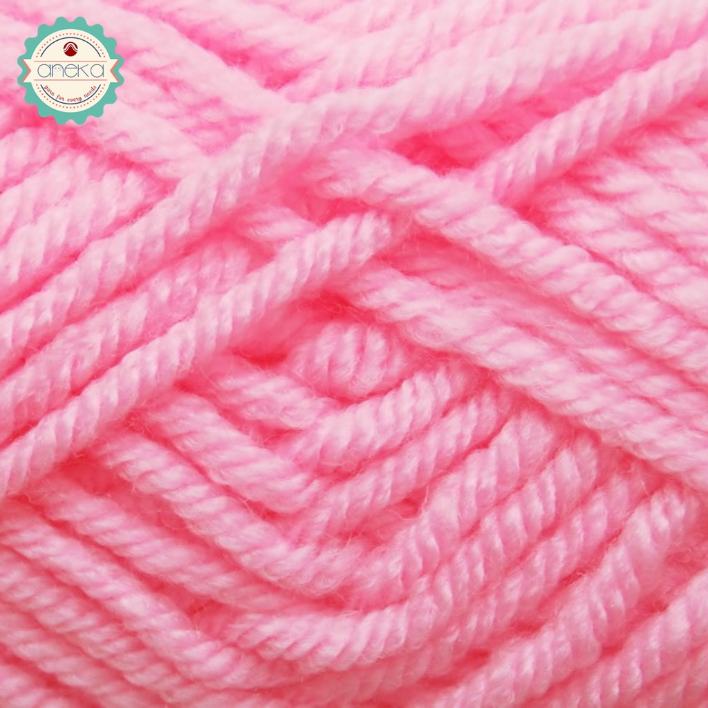 Benang Rajut Karpet Dahlia / Carpet Yarn - 1873 ( pink baby )