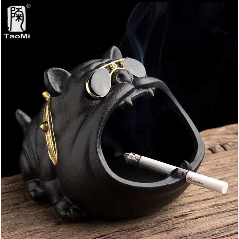 Asbak Rokok Keramik Bentuk Hewan Unik - Ceramic Ashtray Bentuk Hewan